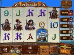 Fortunate 5 Slots
